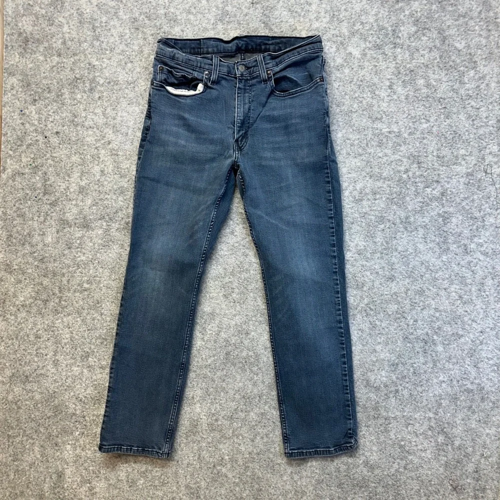 Levi Strauss & Co Jeans Mens Blue Excellent Stretch Denim Dark Wash 5-Pocket